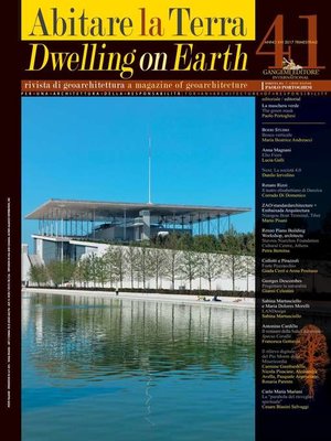 cover image of Abitare la Terra n.41/2017 &#8211; Dwelling on Earth